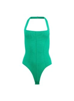 Fleur Du Mal Sofia Bodysuit 11 Fleur Du Mal Sofia Bodysuit -Luxury Bra Store sofiabsgreenflat
